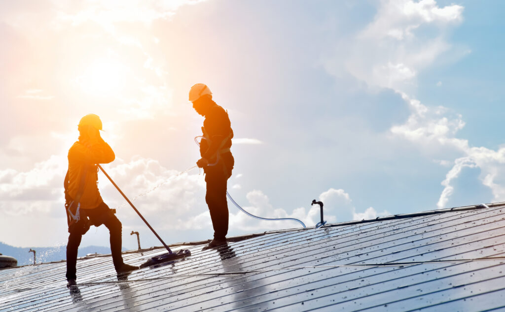 mycie dachów